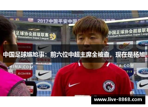 中国足球尴尬事：前六位中超主席全被查，现在是杨旭